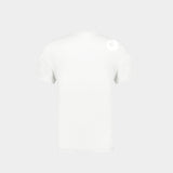 T-Shirt Classique Shell - Courrèges - Coton - Blanc