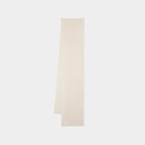 Écharpe Ac Rib - Courreges - Laine - Beige
