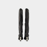 Bottes Circle - Courreges - Cuir Synthétique - Noir