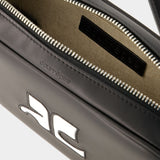 Sac Réedition Baguette - Courreges - Cuir - Noir