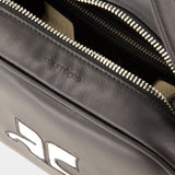 Sac Camera Réedition - Courreges - Cuir - Noir