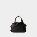 Sac Bowling Réedition - Courreges - Cuir - Noir