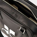 Sac Bowling Réedition - Courreges - Cuir - Noir