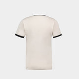 T-Shirt Bumpy Contraste - Courreges - Coton - Noir