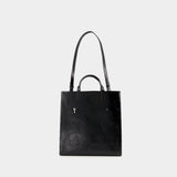 Cabas Heritage Naplack - Courreges - Cuir - Noir