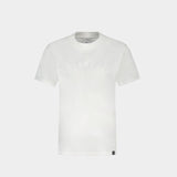 T-Shirt Ac Straight - Courreges - Coton - Blanc Héritage