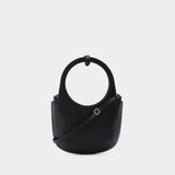 Sac À Main Holy - Courreges - Cuir - Noir