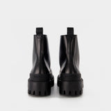 Bottines Strike Bootie L20 en Cuir Arena Noir