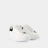 Sneakers Oversized - Alexander Mcqueen - Cuir - Blanc/Noir