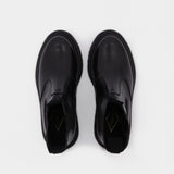 Bottines Type 156 en Cuir Noir