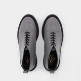 Bottines Type 121 en Cuir Gris