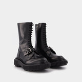 Bottes Type 185 en Cuir Noir