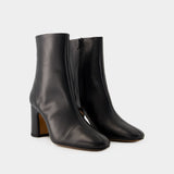 Bottines Celeste - Rouje - Cuir - Noir