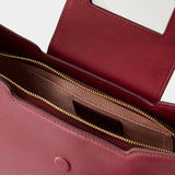 Sac Porté Épaule Bobo - Rouje - Cuir - Bordeaux