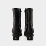 Bottines Doria - Rouje - Cuir - Noir