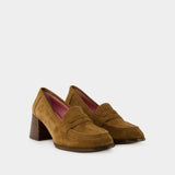 Mocassins Dorothee - Rouje - Cuir - Beige