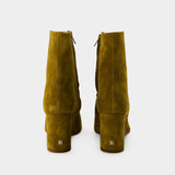 Bottines Celeste - Rouje - Cuir - Kaki