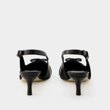Sandales Abelia - Rouje - Cuir - Noir