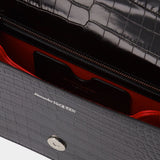 Sac Jewelled Satchel en Cuir Noir