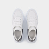 Baskets Larry en Cuir Blanc