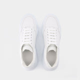 Sneakers Court - Alexander Mcqueen - Cuir - Blanc