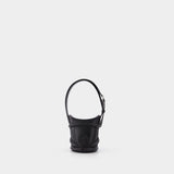 Sac The Curve Micro en Cuir Noir