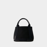 Cabas Navy S - Balenciaga - Cuir - Noir