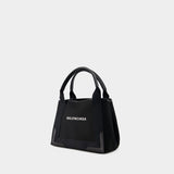 Cabas Navy S - Balenciaga - Cuir - Noir