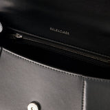 Sac À Main Hourglass - Balenciaga - Cuir - Noir