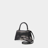 Sac À Main Hourglass - Balenciaga - Cuir - Noir