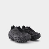 Sneakers Defender en Cuir Noir