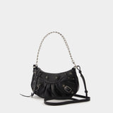 Sac Le Cagole Mini - Balenciaga - Cuir - Noir