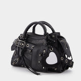 Sac À Bandoulière Neo Cagole Xs - Balenciaga - Cuir - Noir