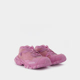 Baskets Track 3 en Rose