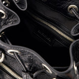 Sac Le Cagole Bucket S - Balenciaga - Cuir - Noir
