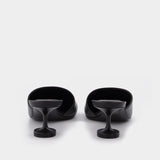 Mules Lady M50 en Cuir Noir