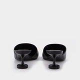 Mules Lady M50 en Cuir Noir