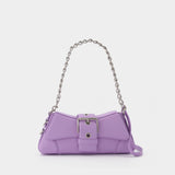 Sac Lindsay en Cuir Lilas