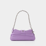 Sac Lindsay en Cuir Lilas