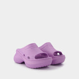 Sandales Pool Rub en Violet