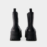 Bottes Bulldozer - Balenciaga - Cuir - Noir
