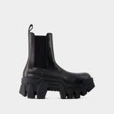 Bottes Bulldozer - Balenciaga - Cuir - Noir