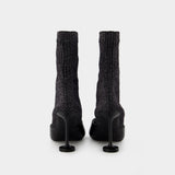 Bottines Sock - Balenciaga - Maille - Noir