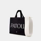 Tote Bag Patou Large - Patou - Coton - Noir