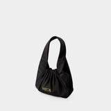Sac Hobo PM - Patou - Coton - Noir