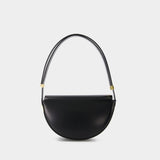 Sac à Bandoulière Le Petit Patou - Patou - Cuir - Noir