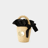Sac À Main Bucket - PATOU - Raphia - Vanilla