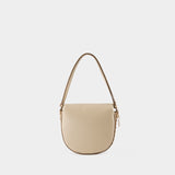 Sac M Flap Puffy Alter Mat - Stella Mccartney - Cuir Vegan - Beige