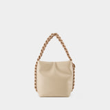 Sac Bucket Puffy Alter Mat - Stella Mccartney - Cuir Vegan - Beige