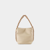Sac Bucket Puffy Alter Mat - Stella Mccartney - Cuir Vegan - Beige